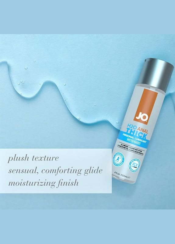 Анальна змазка ANAL H2O — THICK (240 мл) на водній основі System JO (297587028)