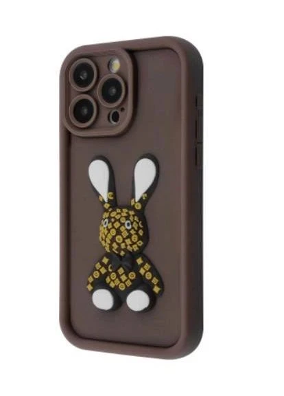 Чохол Pretty Things Case iPhone 12 Pro (brown/rabbit) Wave (397416012)
