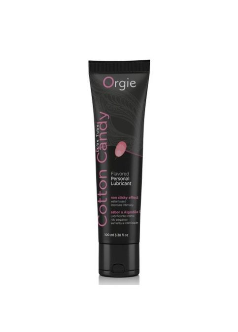 Їстівний лубрикант на водній основі Lube Tube Цукрова Вата 100 мл - CherryLove Orgie (282709468)
