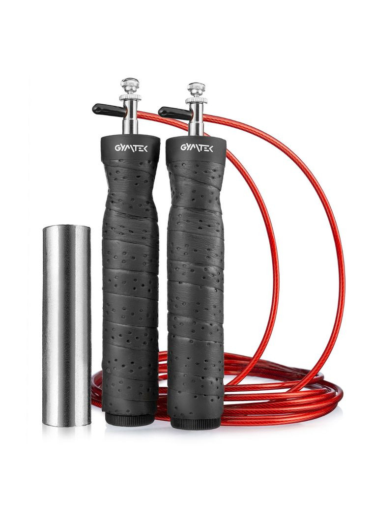 Скакалка швидкісна з обтяжувачем, на підшипниках Gymtek (296119686)