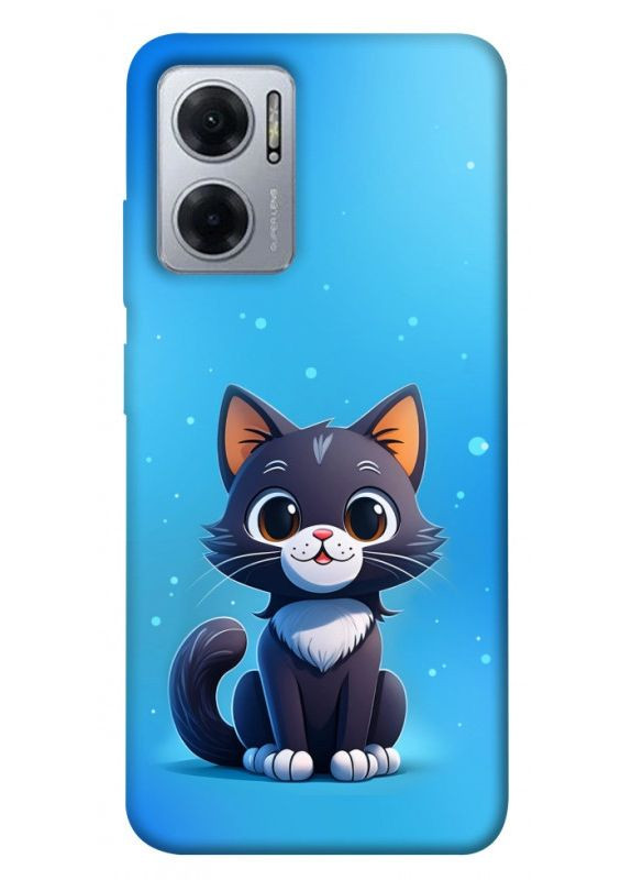 Чохол з принтом для Xiaomi Redmi Note 11E / для Ксяомі, сяомі, ксіомі редмі ноте 11Е Кошеня No Brand (338603657)