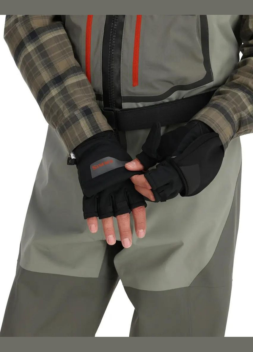Рукавички з Gore-Tex Windstopper Foldover itt Black Simms (316436517)
