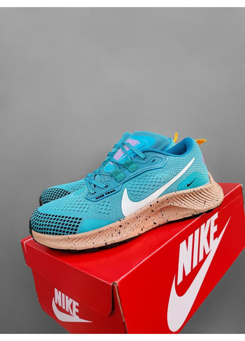 Синие демисезонные кроссовки мужские nike pegasus trail 3 blue найк пегасус треил No Brand