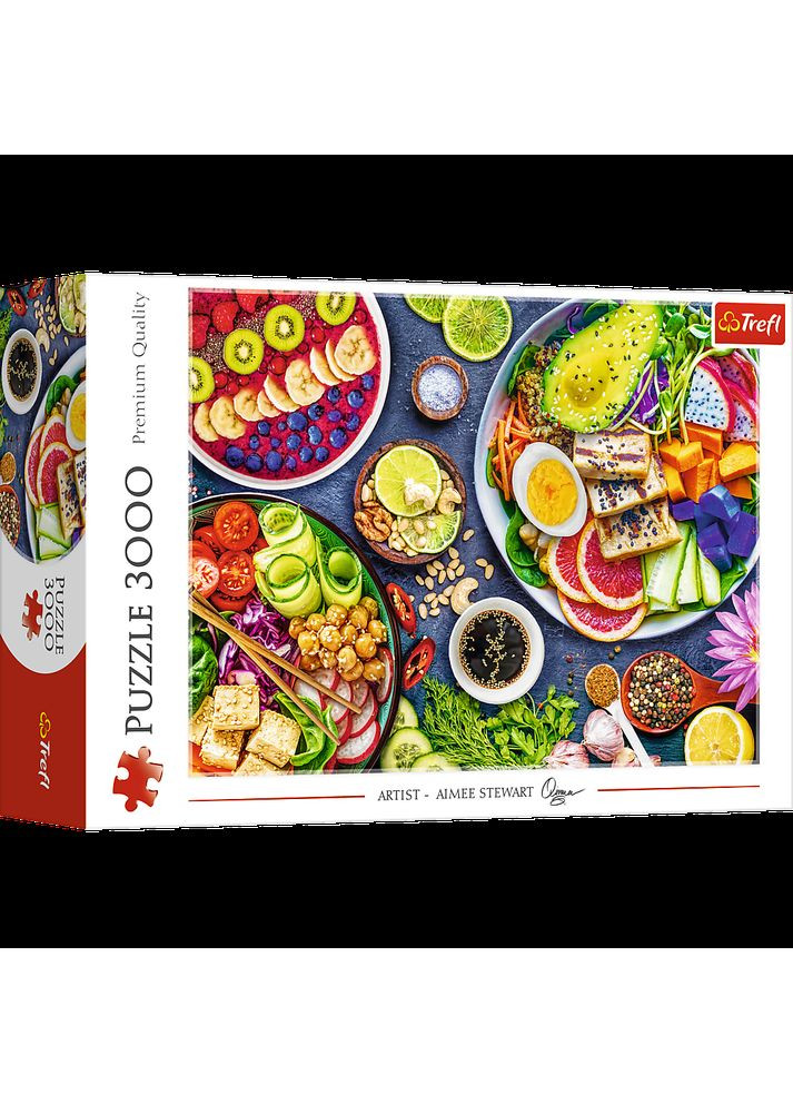 Пазлы "Чаша Будды" 3000 элементов 116х85 см 33077 Trefl (356504984)