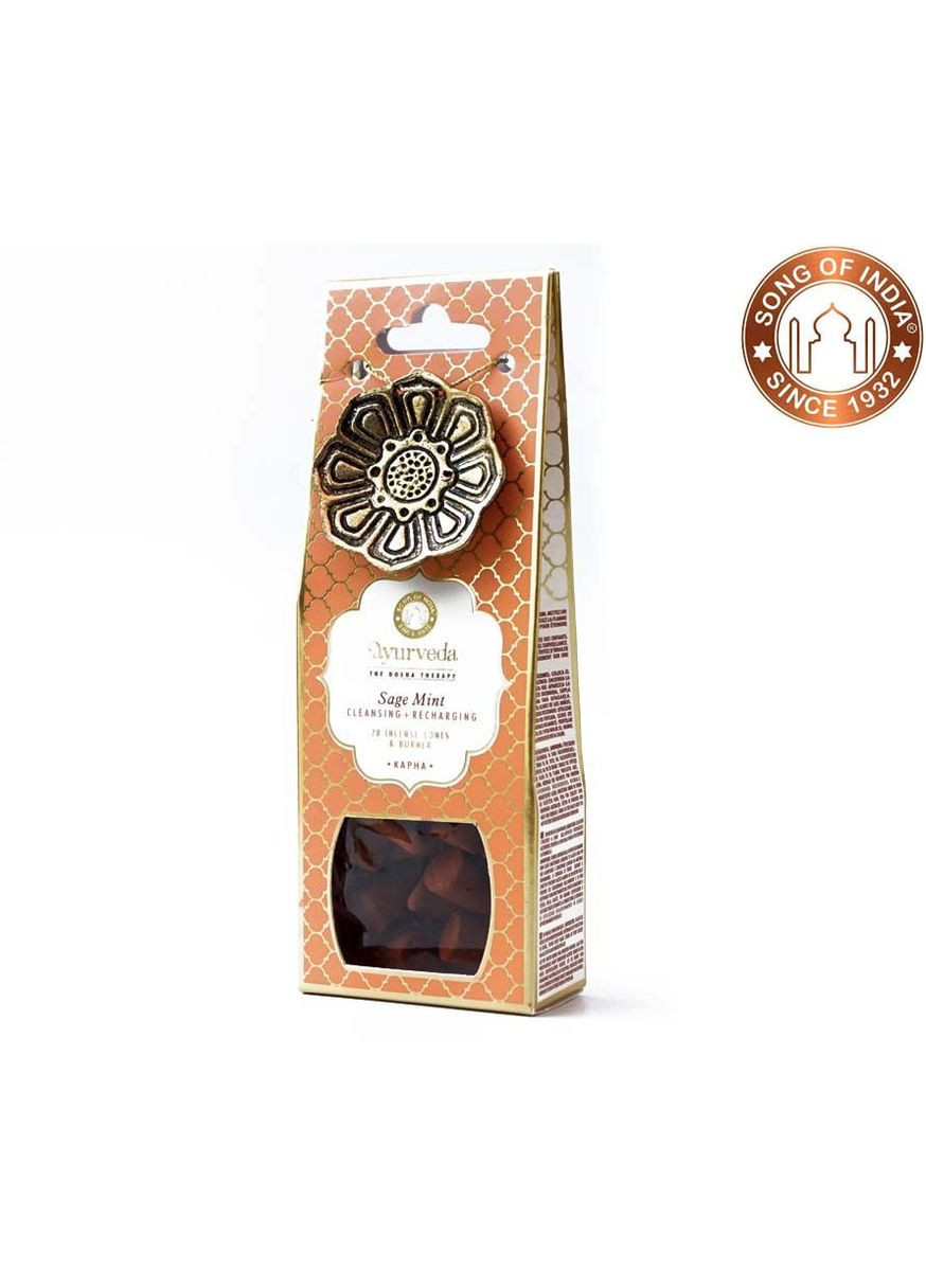 Аюрведичні конуси з підставкою Шавлія М'ята Капха Song of India (362362844)