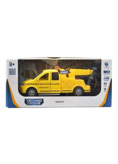 Автомодель детская "Эвакуатор" 510651.270 со светом и звуком TechnoDrive (315154836)