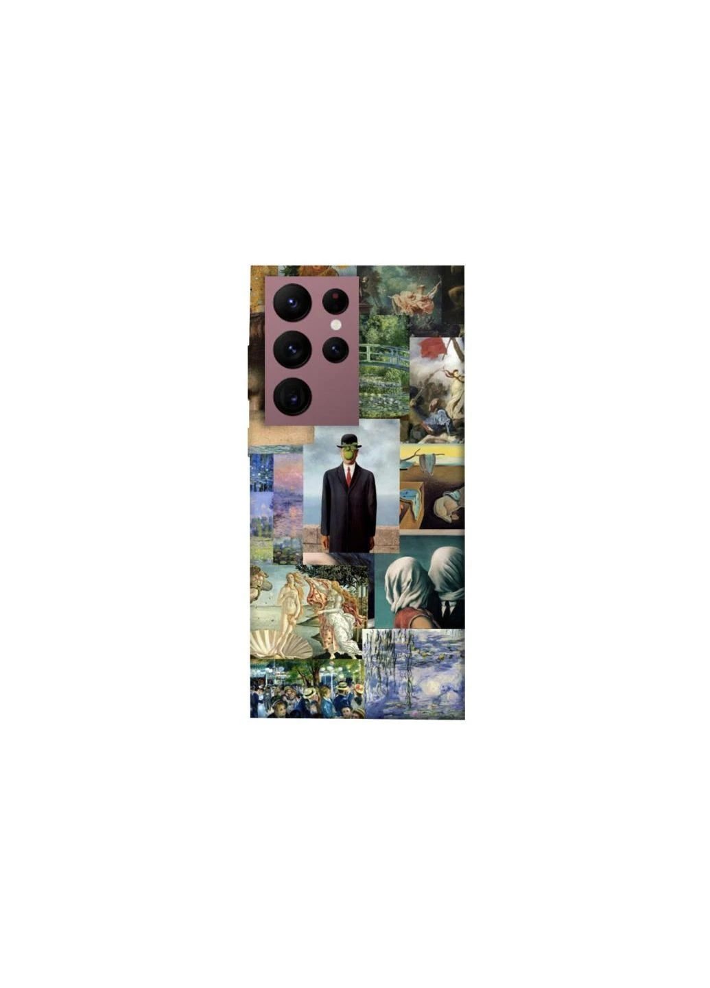 Чохол на Samsung Galaxy S22 Ultra Art collage ver.4 Frontalka (375665531)