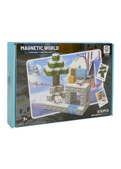 Магнітний конструктор 92 деталі (Z015A) Країна іграшок (370259464)