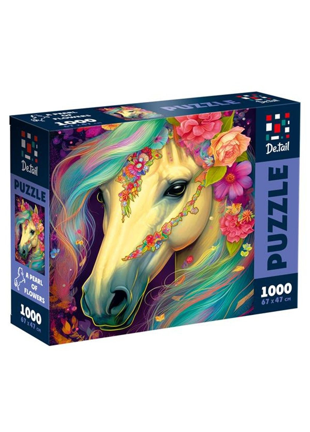 Пазл Перлина квітів 1000 ел. (DT1000-12) De.tail (331296686)