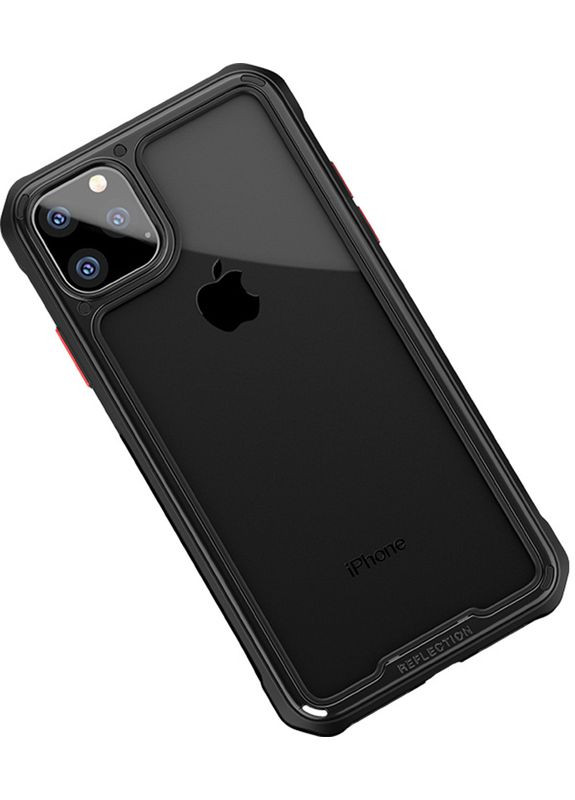 Чехол-накладка Mufull Series TPU+PC Case Apple iPhone 11 Pro Black iPaky (301782313)