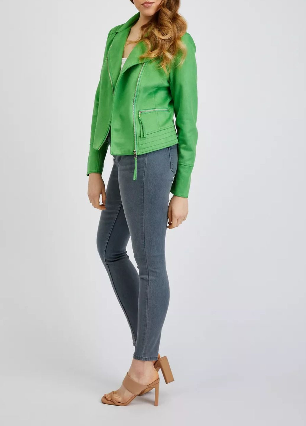 Зеленая демисезонная куртка Orsay