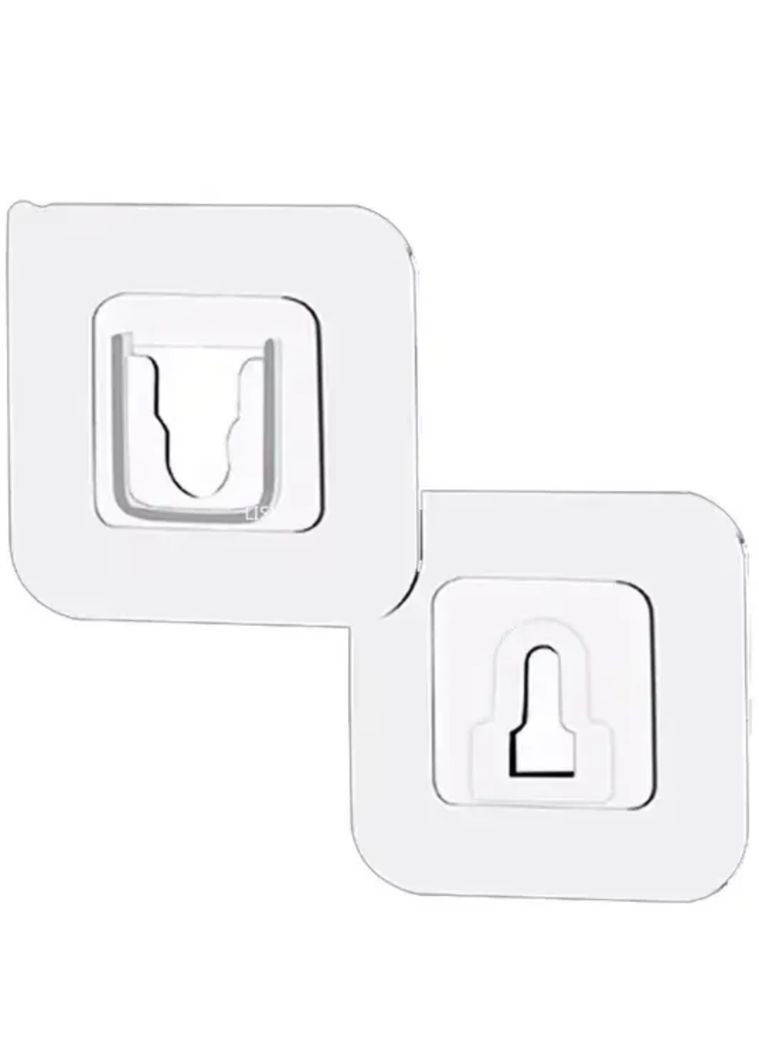 Самоклеящаяся клейкая крепь для роутера, удлинителя, картин 6*6см, 20 пар Neon (360898232)