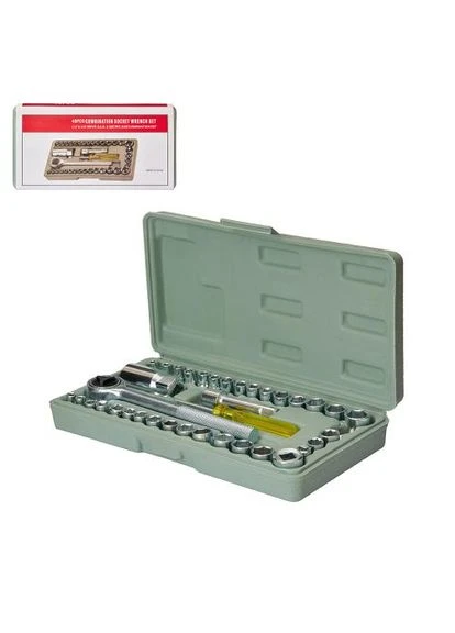 Набір інструментів 40 COMBINATION SOCKET No Brand (398860192)