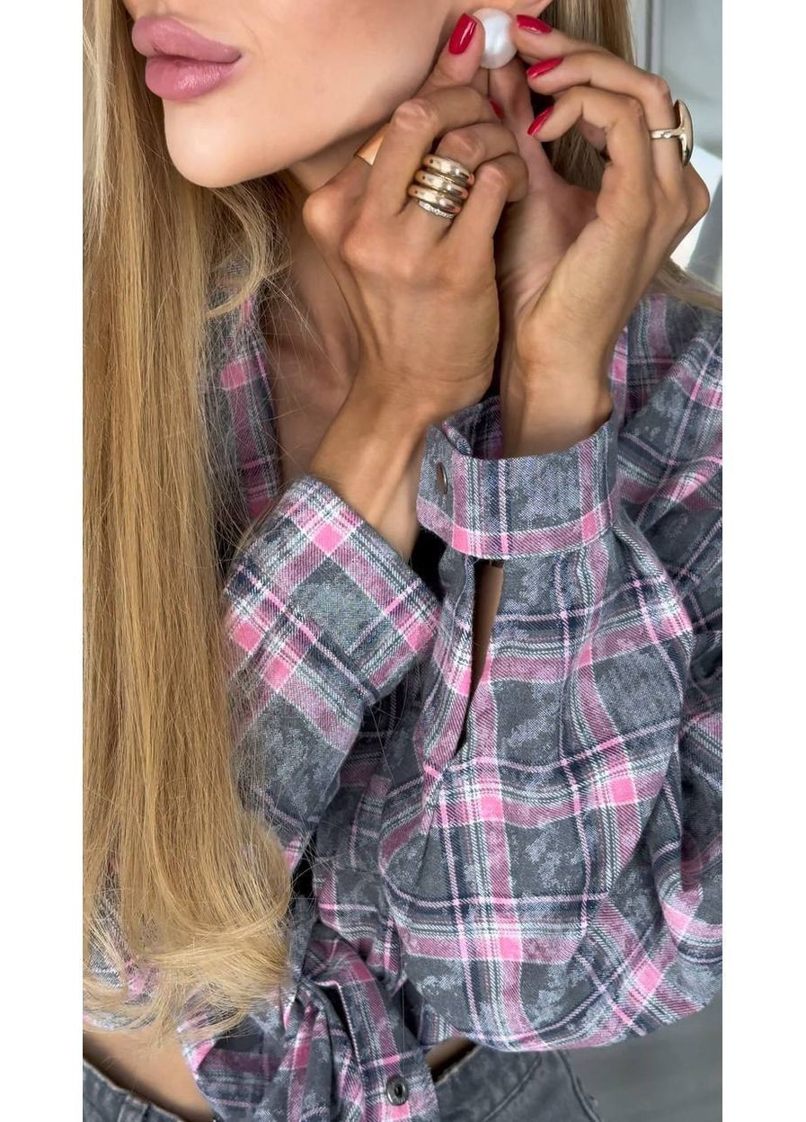 Серая рубашка Osoblyva