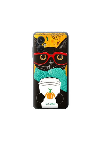 Чехол на Xiaomi Poco M5 Осенний кот "4026u-2767-2448" Endorphone (365810267)