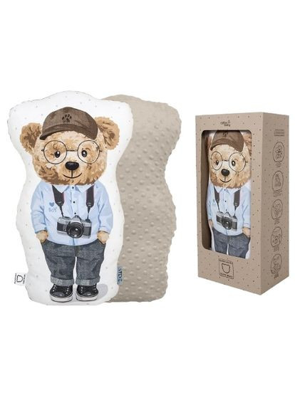 Подушка Cuddie Fluffy Puffy Steve, мальчик, 50х24 см () Ceba Baby W-852-132-687 (361147450)