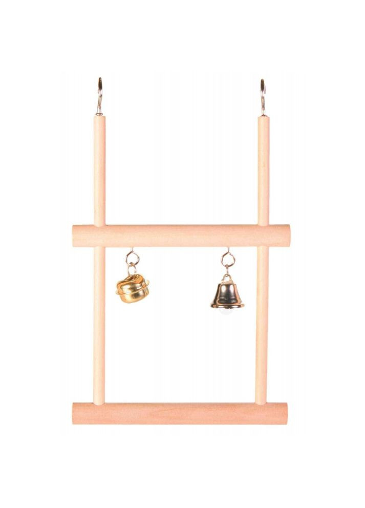 Іграшка для птахів Гойдалка подвійна, дерево, 12х20 см Trixie (292260109)