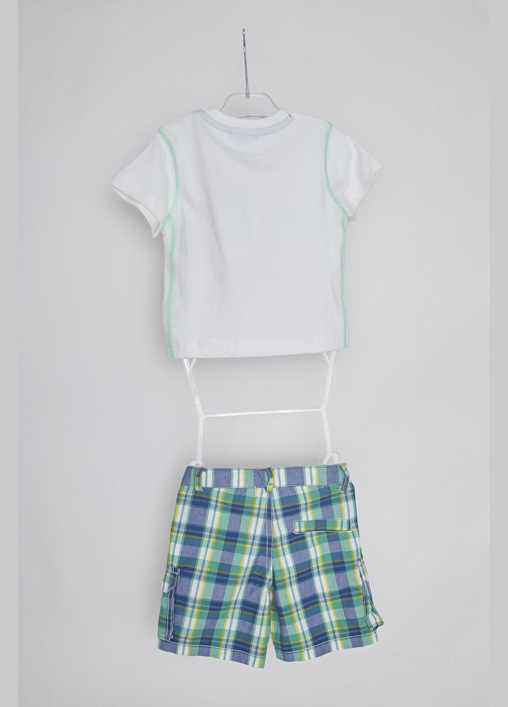 Зелений літній комплект(футболка+шорти) Marasil