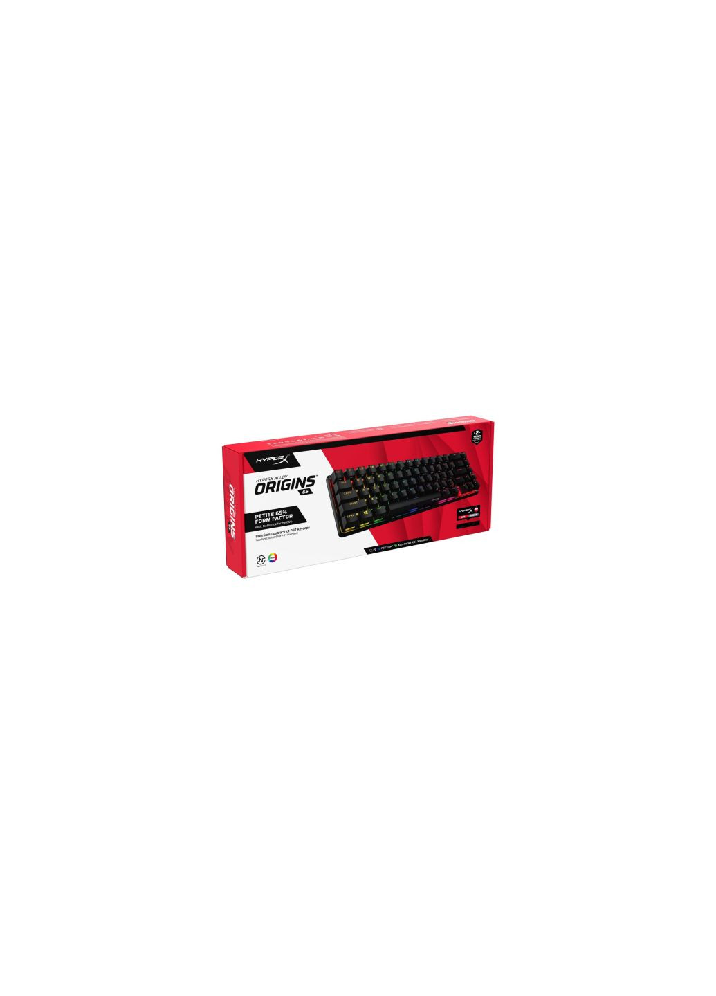 Клавиатура (4P5D6AX) HyperX alloy origins 65 hx red (276707733)