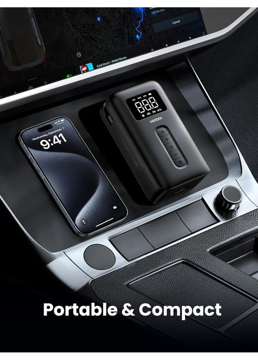 Автомобильный насос Portable Tire Inflator Ugreen (361239119)