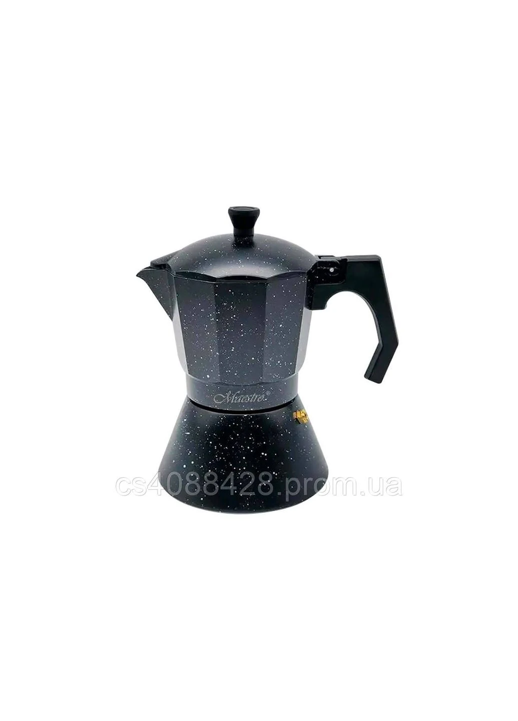Кофеварка гейзерная алюминиевая 450мл индукция (MR-1667-9) Maestro (392931115)