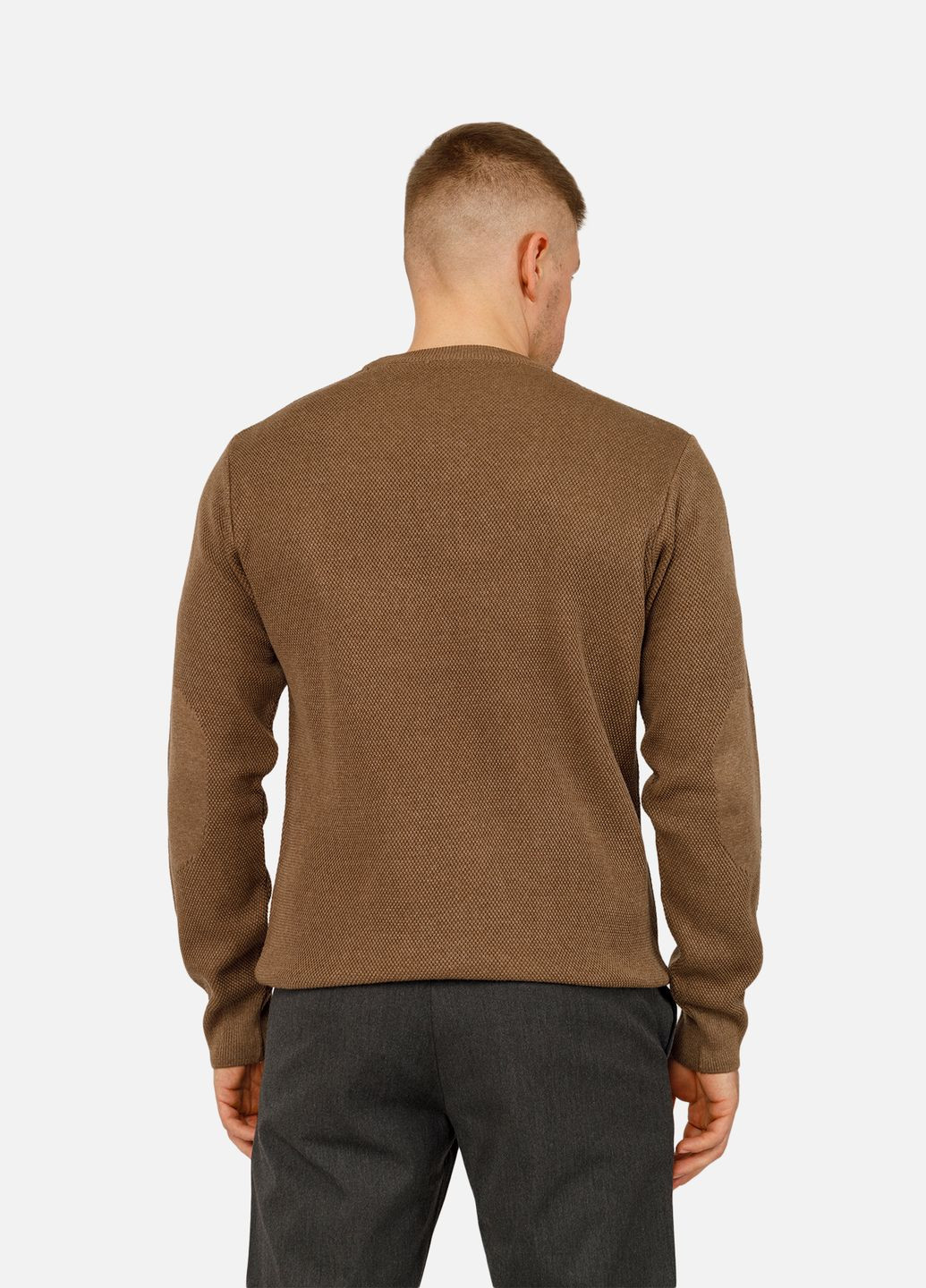 Чоловічий джемпер колір коричневий CB-00262220 Figo (307840069)