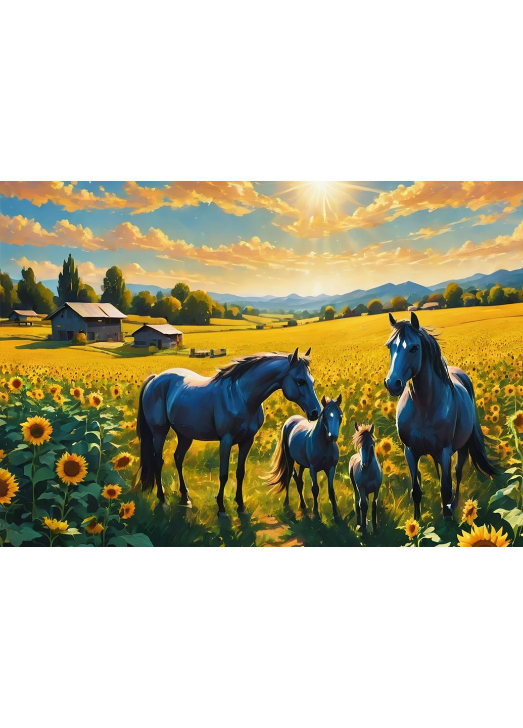 Календар настінний квартальний на 2026 рік на три пружини,, рік Коня, Кінь, символ року Кінь,Horses, 29,7х61см Apriori (353848458)