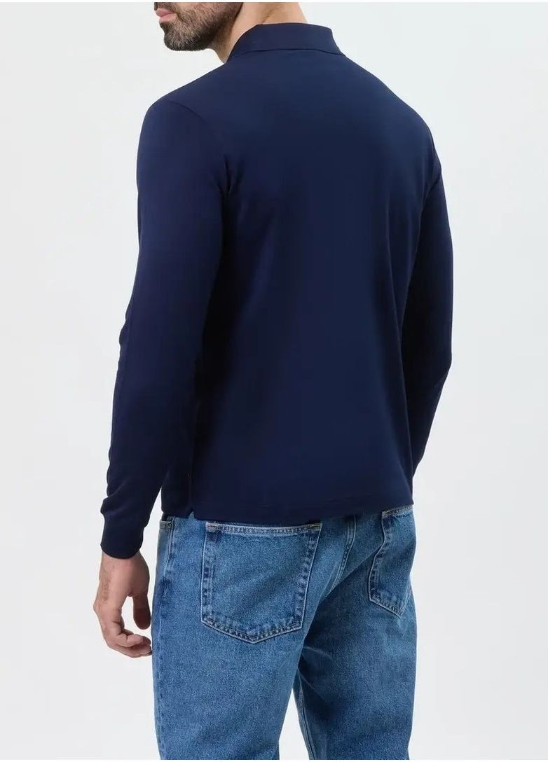 Поло чоловіче з довгим рукавом Paul & Shark Interlock (361010297)