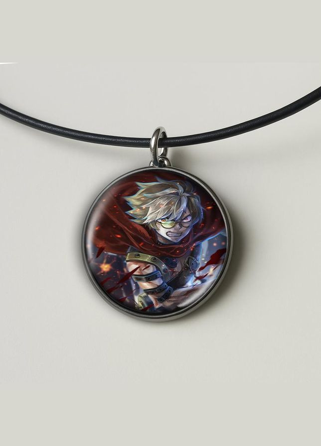 Подвеска (кулон) Аниме Моя геройская академия #01 (круглый) No Brand (328050943)