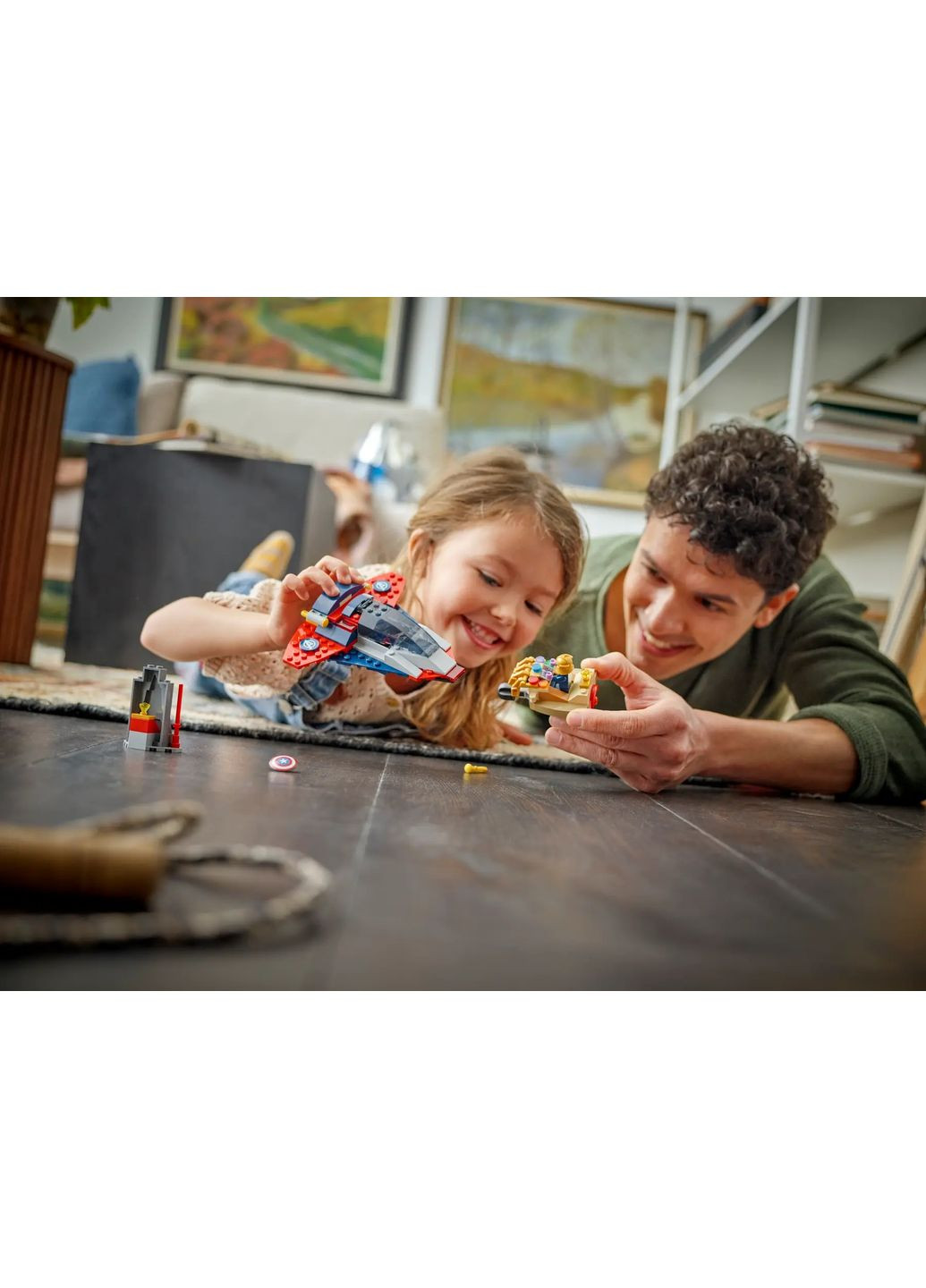 Конструктор Super Heroes Капітан Америка проти Таноса Lego (360398608)