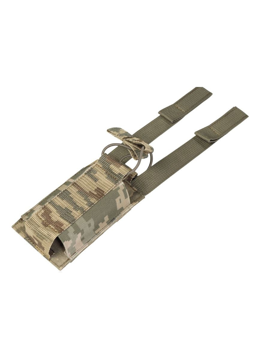 Одинарный эластичный подсумок под магазины АК/АR открытого типа. Крепление MOLLE. Пиксель (мм-14) Ukrarmor (333721816)