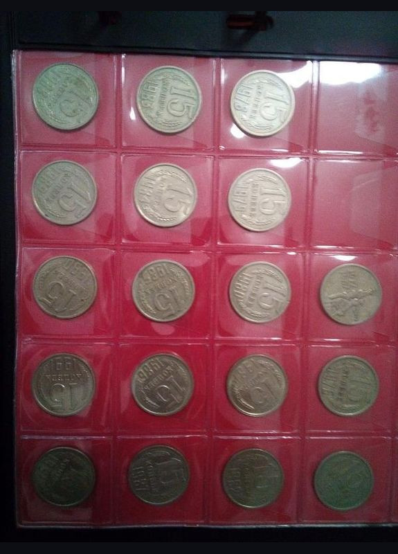 Альбом советских монет с 19241991 год. No Brand (296688044)