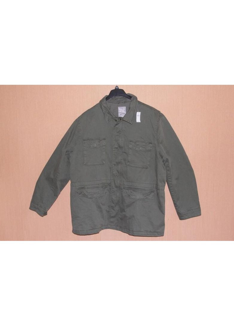 Оливкова (хакі) куртка чоловіча, розмір 2xl Gap