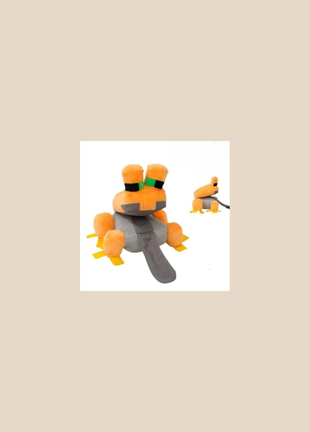 М'яка іграшка Жаба Frog Minecraft 20 см No Brand (285792248)
