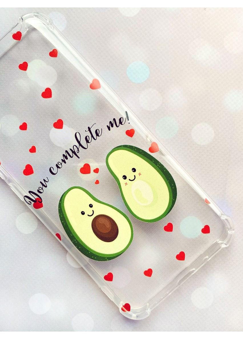 Чохол з потовщеними кутами для Samsung Galaxy A51(2020)/A515 Парочка Авокадо (принт 307) Creative (355389543)