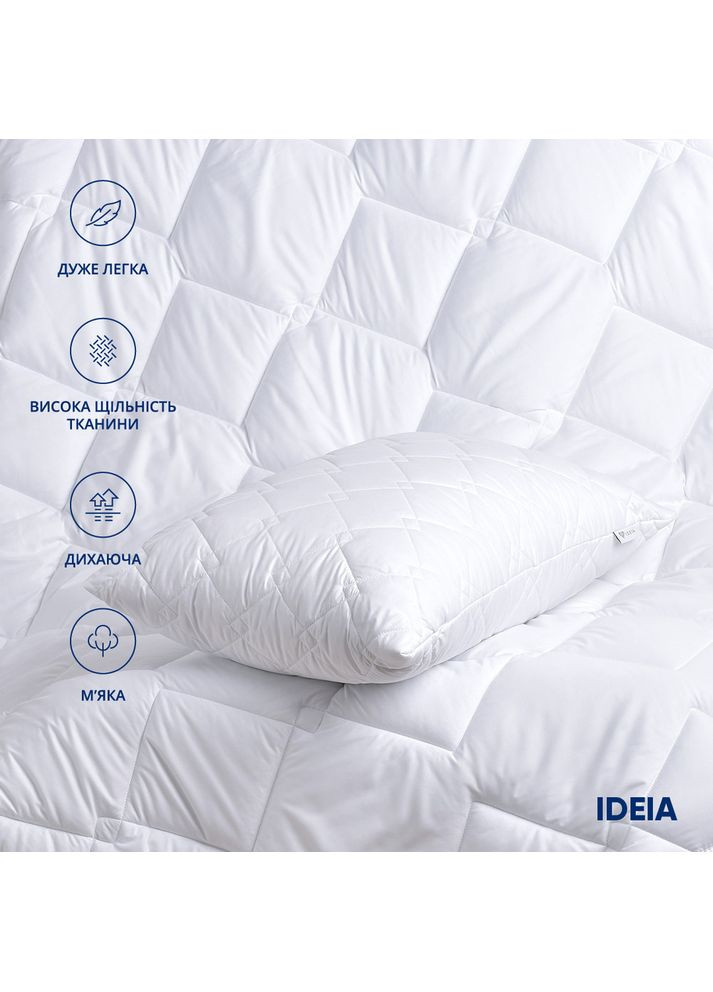 Одеяло зимнее евро 200х220 см, антиаллергенное белое теплое для отелей и дома IDEIA (362587144)