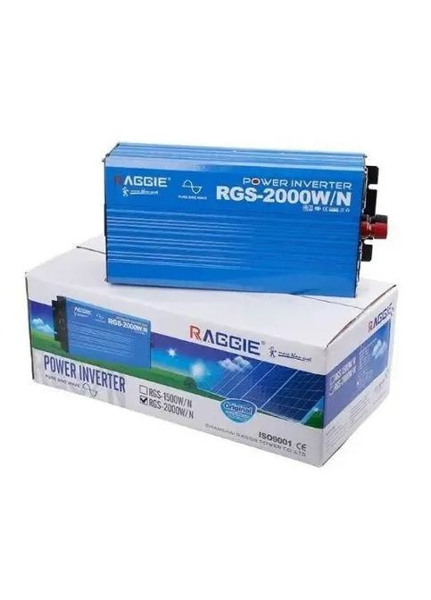 Інвертор Raggie Pure Sine Wave 2000W, 12V No Brand (316680955)