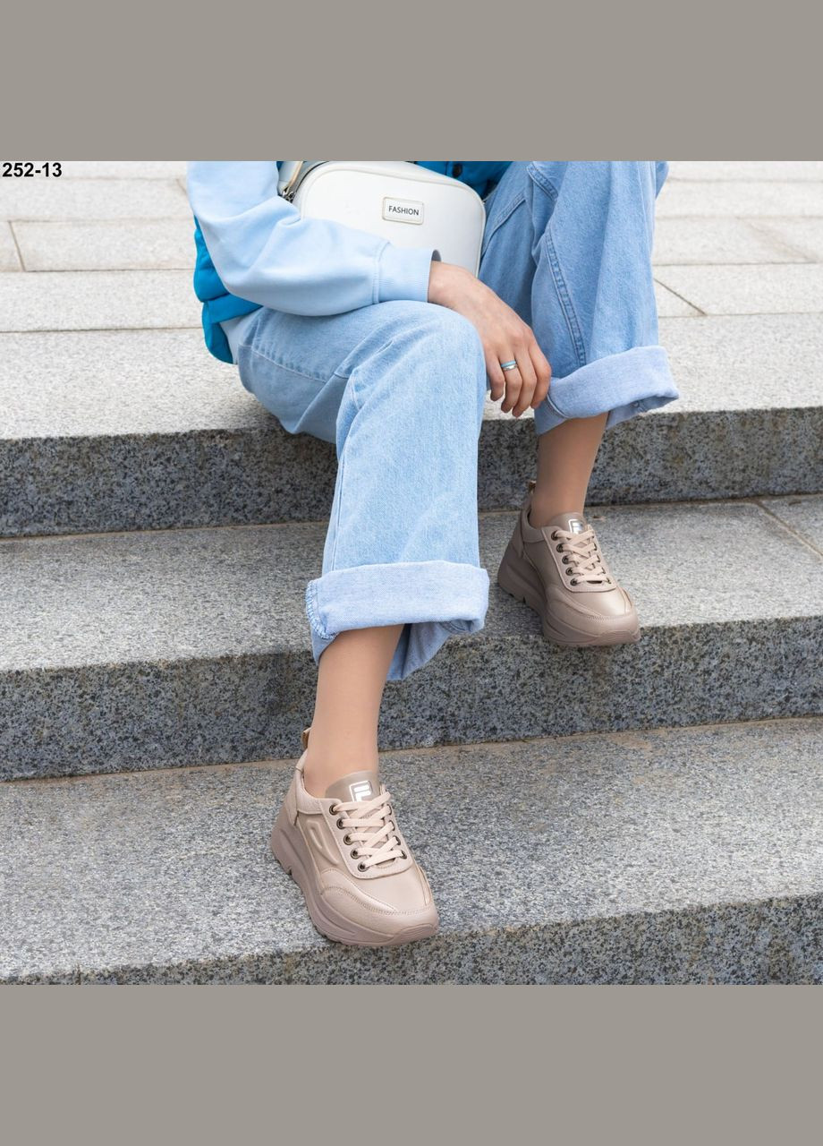 Кроссовки Vakko бежевые всесезоны (324019594)