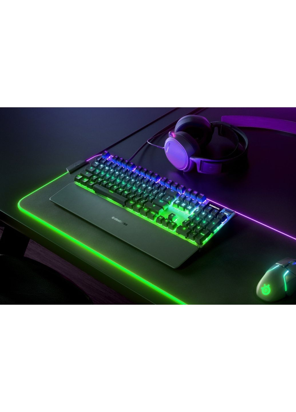 Клавіатура ігрова Apex 7 Blue Switch (64774, 64781) SteelSeries (371632302)
