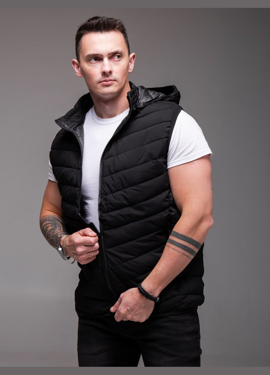 Утепленный жилет со съемным капюшоном Vakko (323444611)