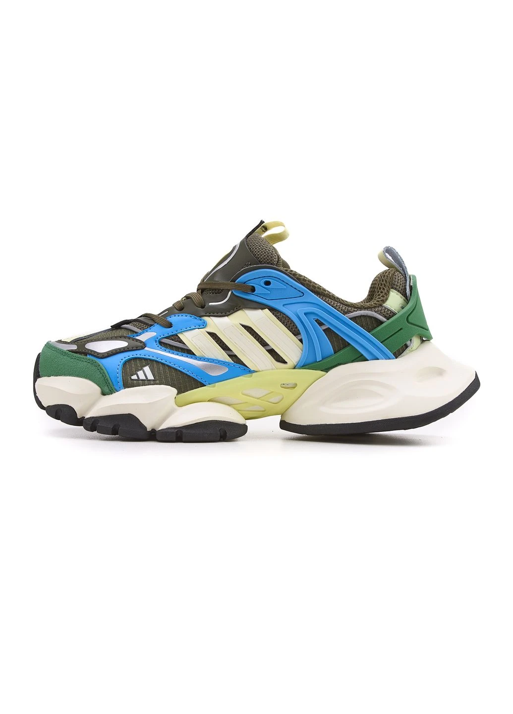 Синій кросівки чоловічі adidas vento xlg deluxe olive green blue адідас венто сині демісезон No Brand