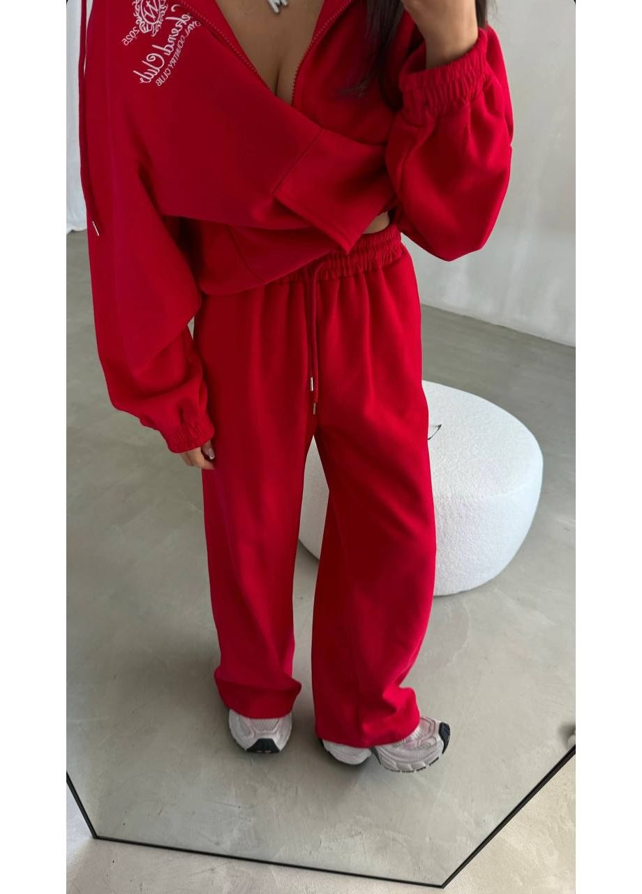 Теплий жіночий костюм із трьохнитки на флісі 🌿 (ЗАМІР В ОПИСІ) GD/GL Модний простір (366439350)