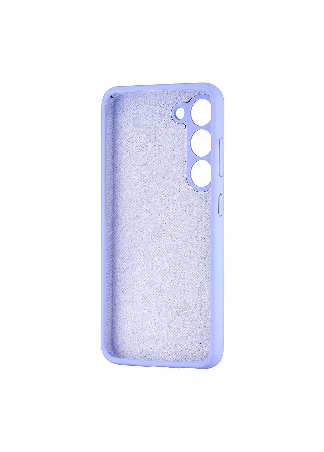 Чехол Silicone Samsung (S911) Lilac Purple Case S23 (327398854)