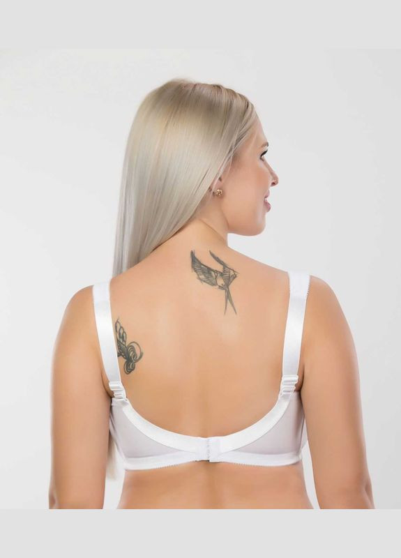 Белый бюстгальтер без косточек с мягкой чашкой Elita без косточек