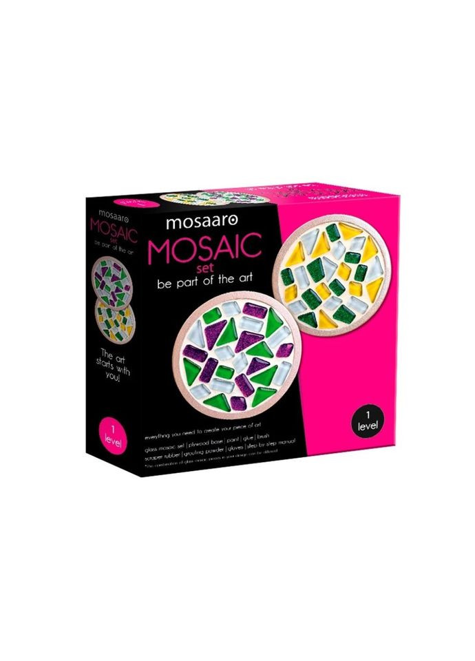 Детский набор для творчества хрустальная мозаика "Подставка для чашек" MA1001 Mosaaro (364125296)