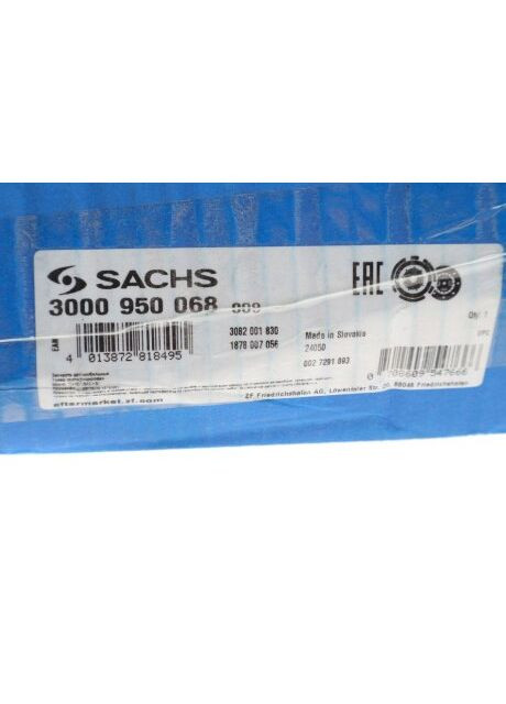 Комплект сцепления FORD C-MAX II, FOCUS III, MONDEO IV 1.6TI 10-3000 950 068 Sachs (368192789)