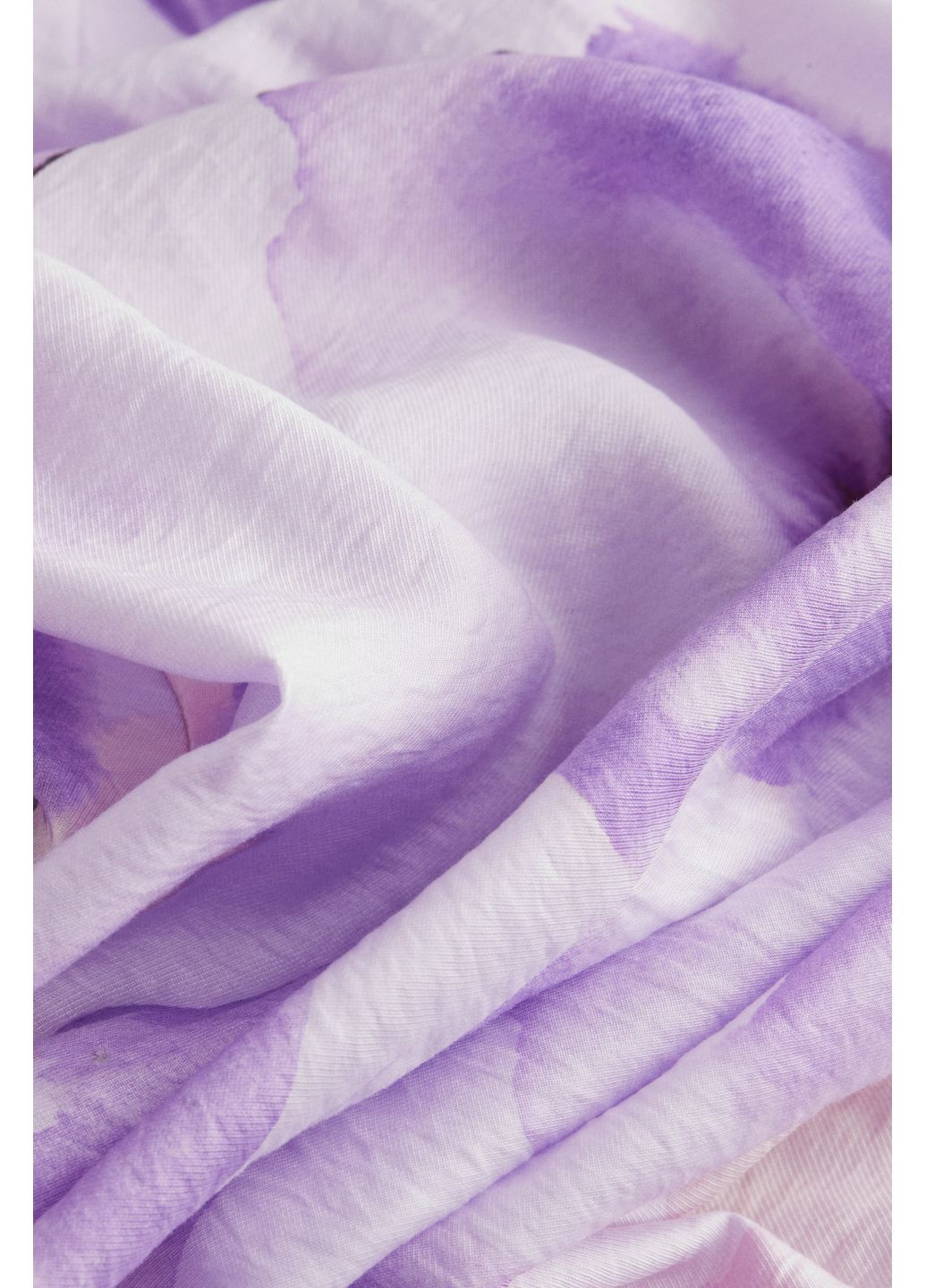 Сиреневое повседневный платье H&M с рисунком