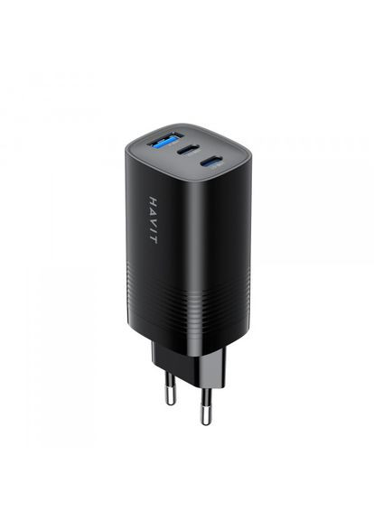 Зарядное устройство для UC20 GaN 67W USB-A+2xUSB-C Black Havit (361068809)