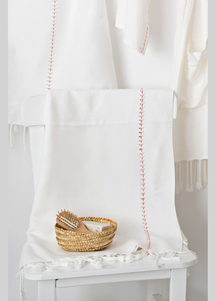 Рушник Pestemal - New Meltem mercan кораловий 90*170 Irya комбінований