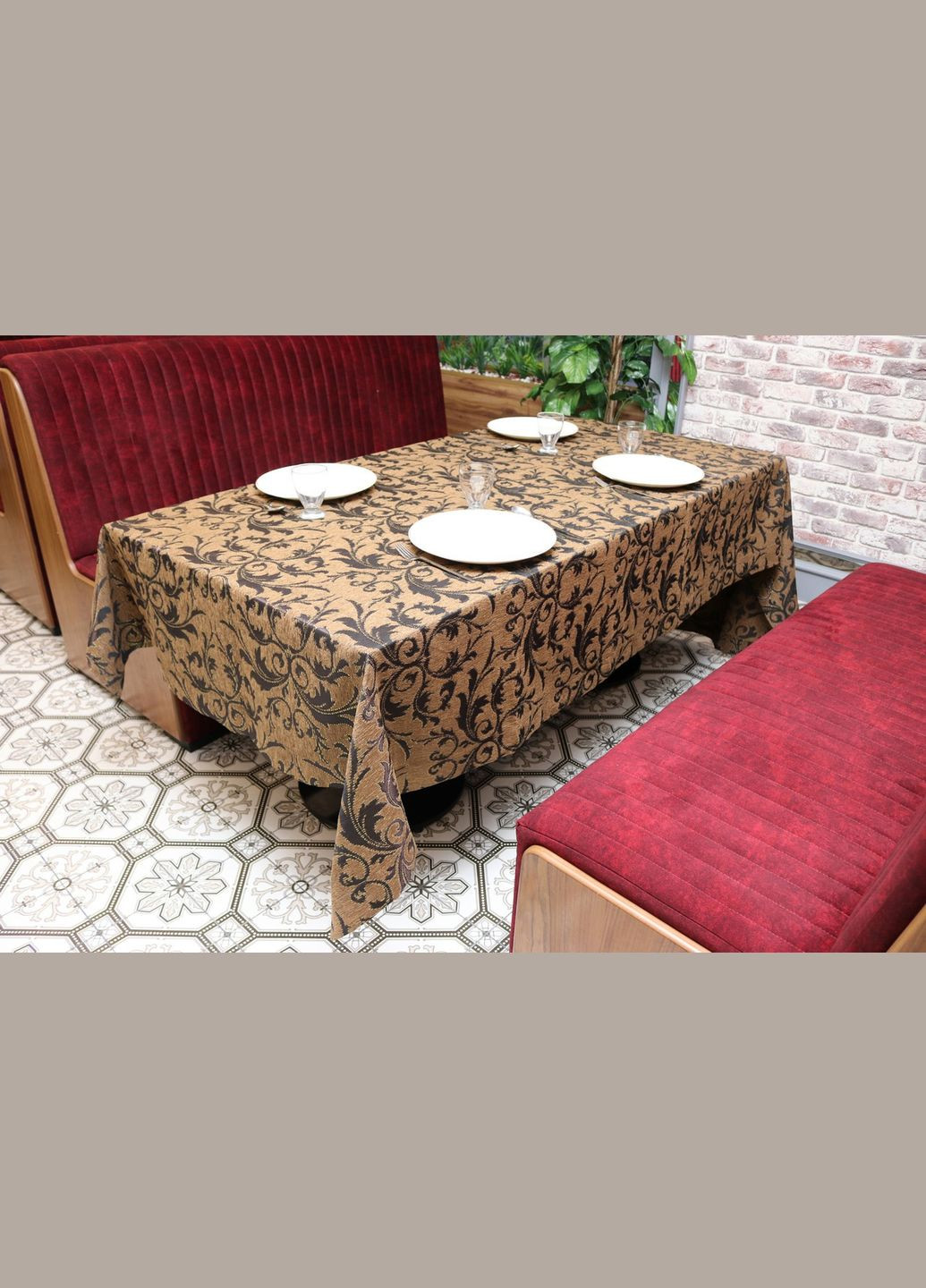 Скатерть шениловая Verona 160×285 см Kayra (318382102)